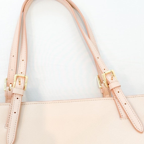 Tory Burch Saffiano Leather Tote & Matching Wallet - Picture 9 of 16